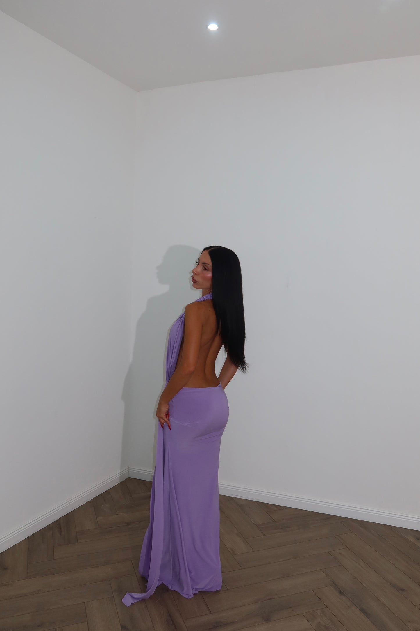 LongDress LOVE lilla