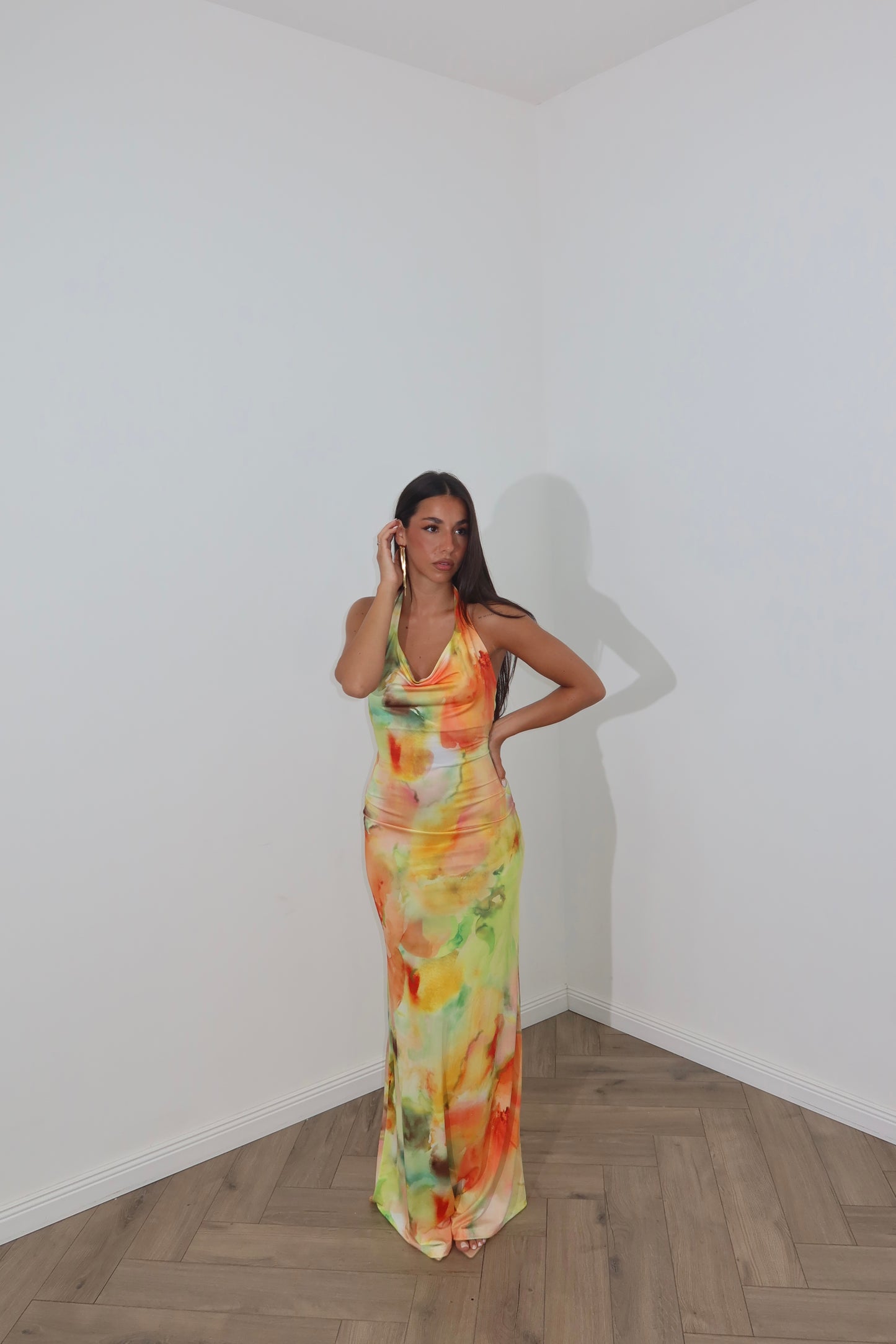 LongDress TULIPAN giallo