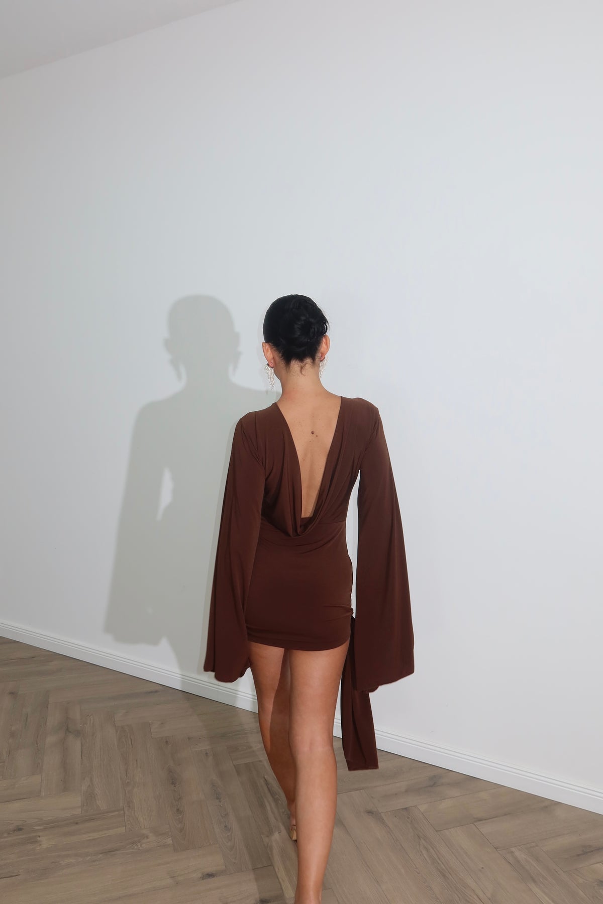 MiniDress PEAKY choco