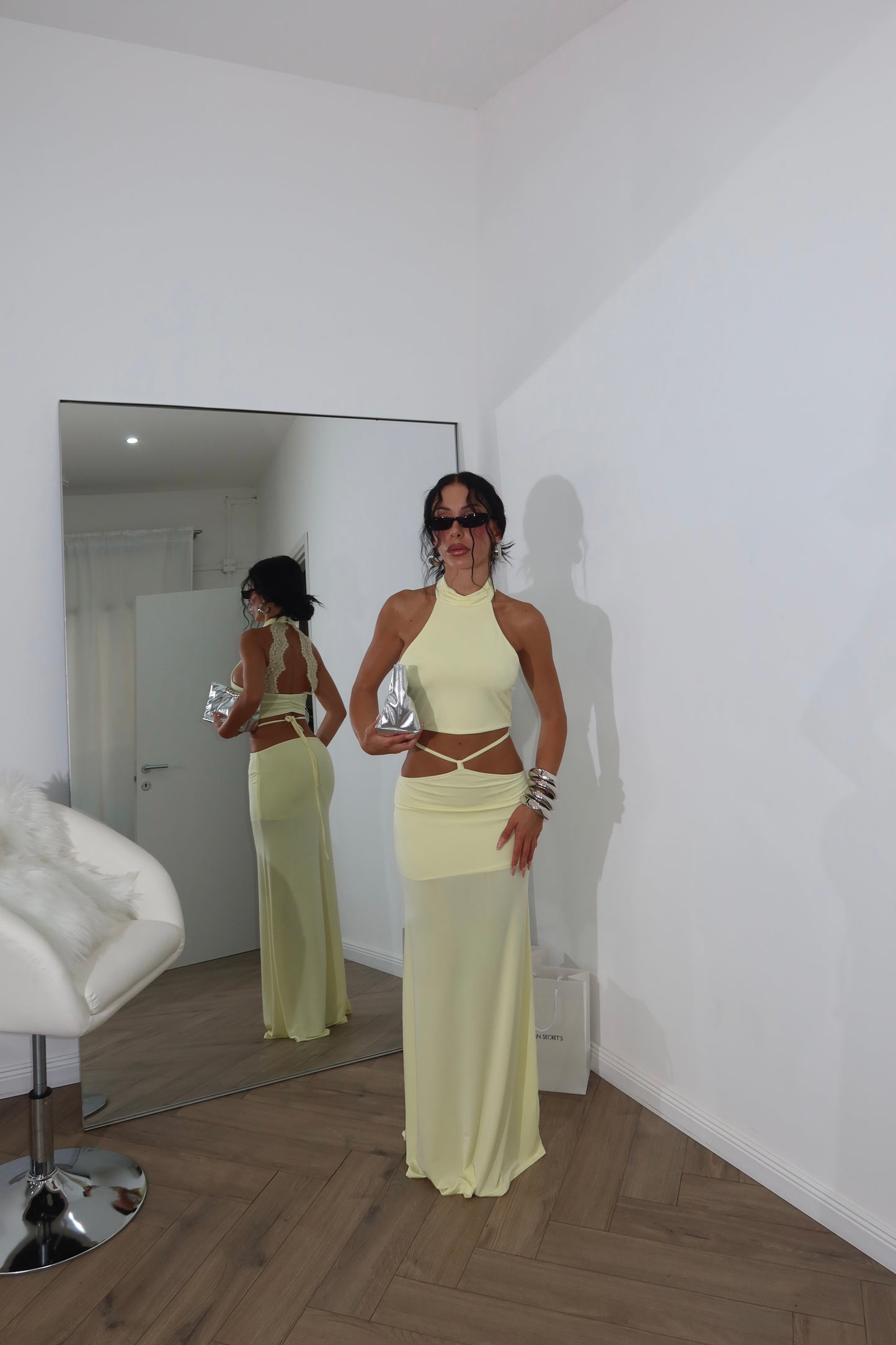 Cordset DAVINA giallo