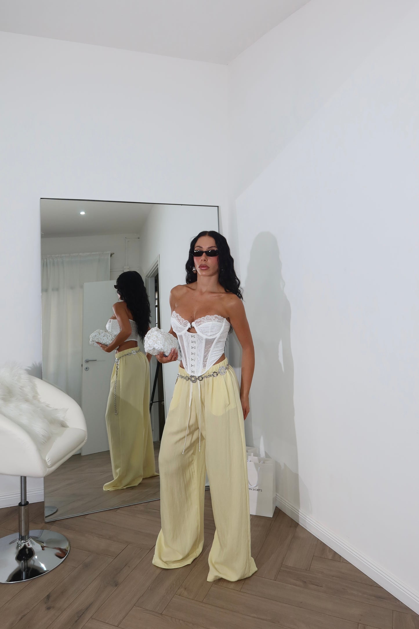 Pants XOXO giallo