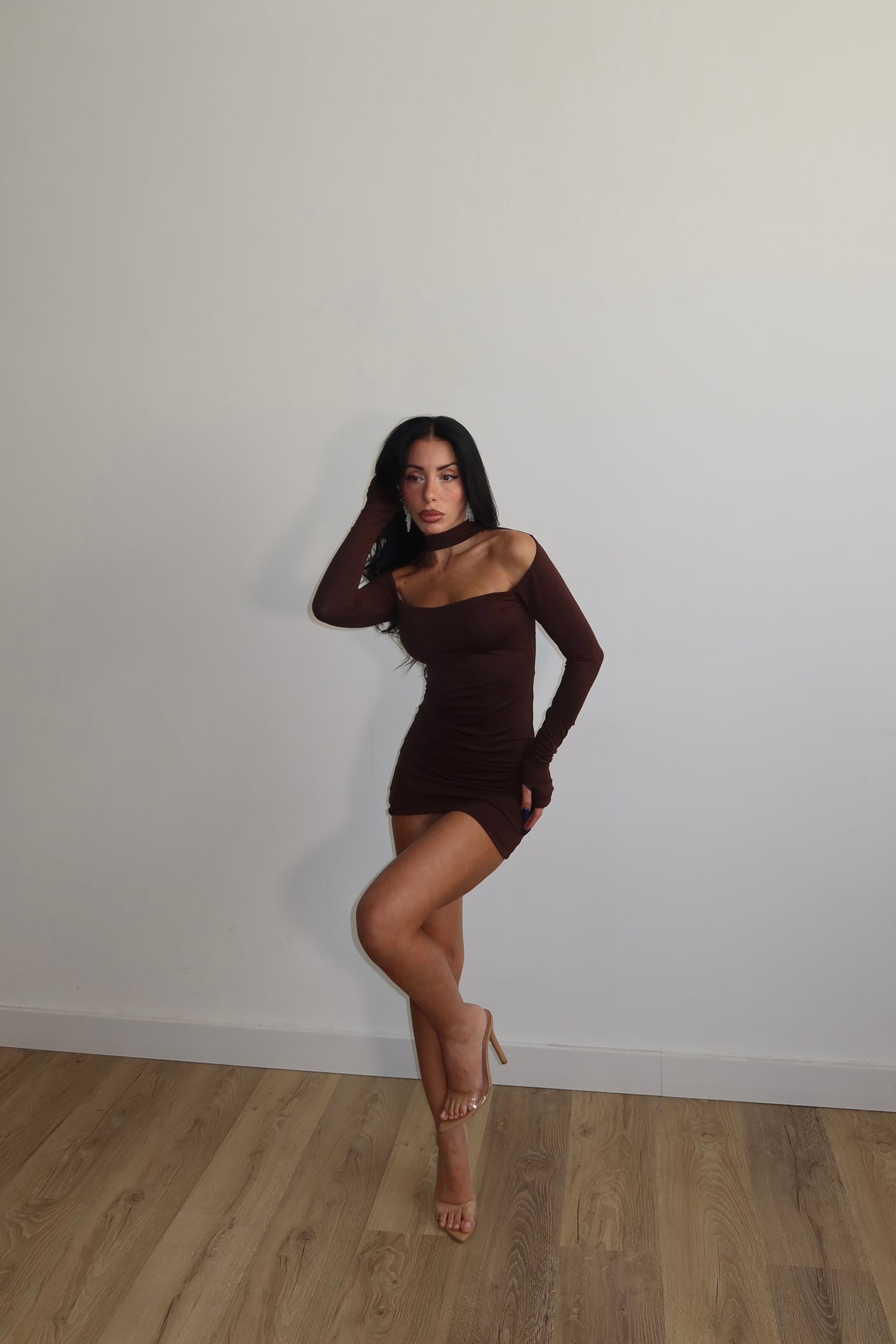 Minidress CHOCKER choco