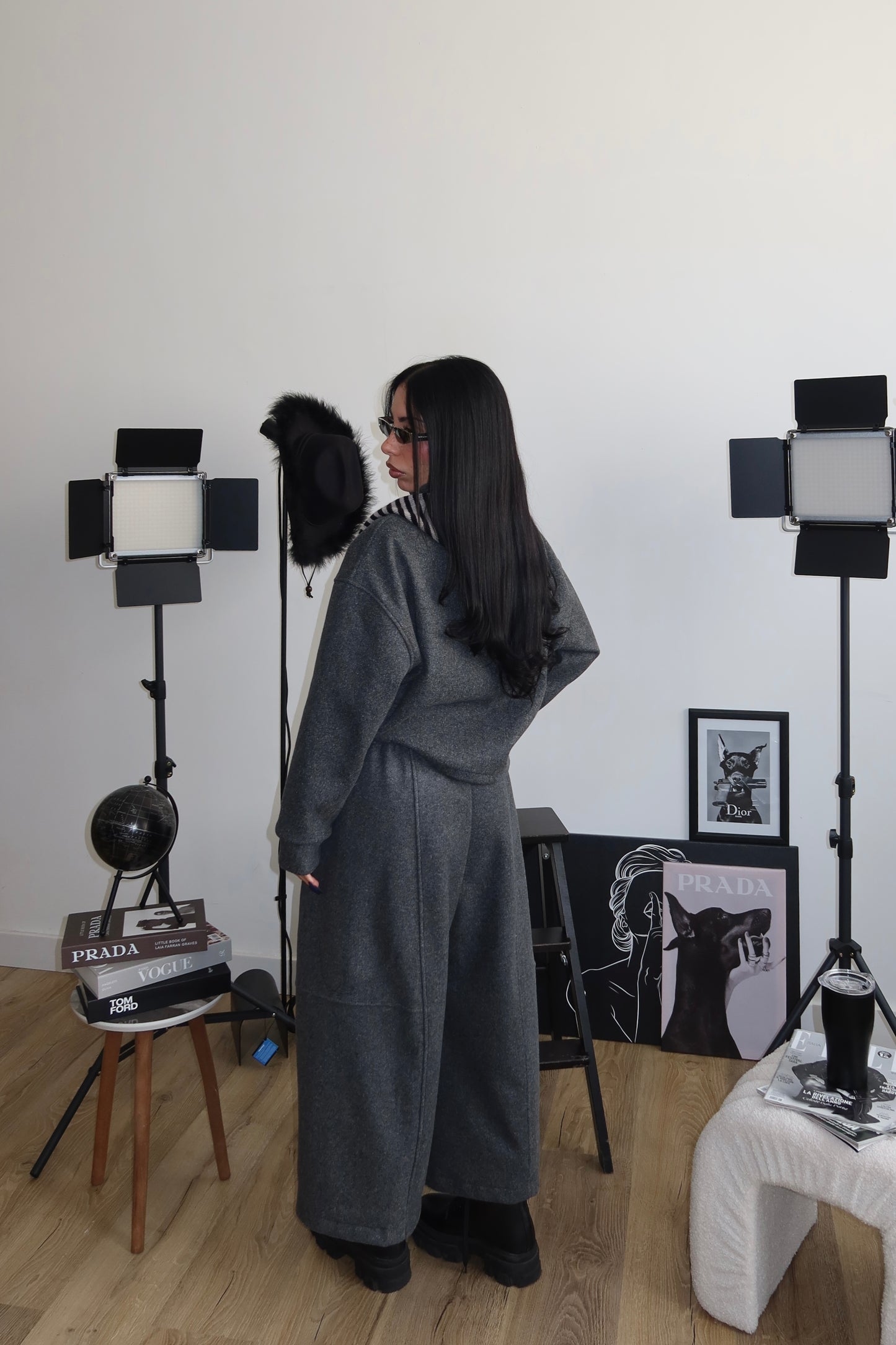 Cordset LINSEY grigio