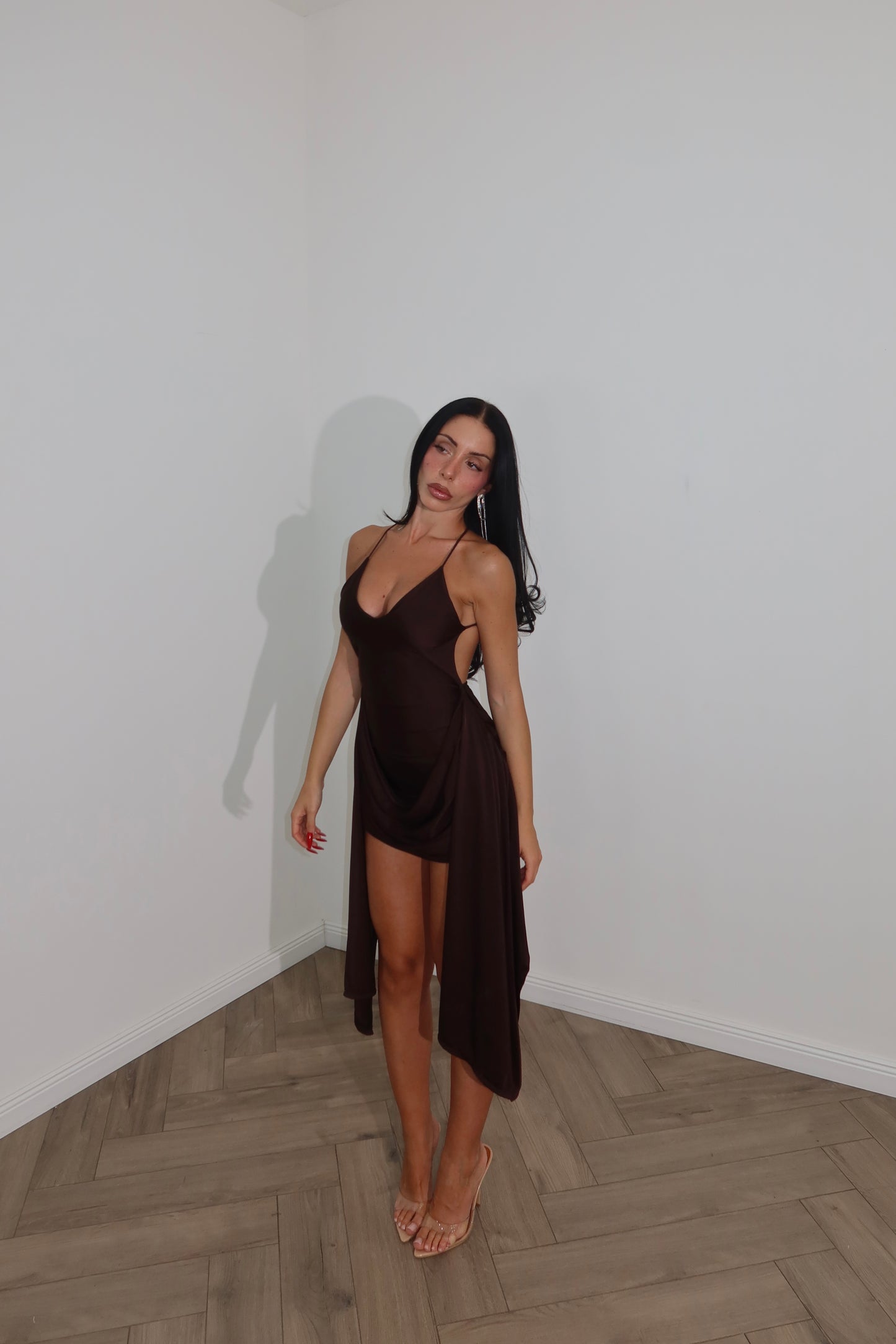 MiniDress ELLA choco