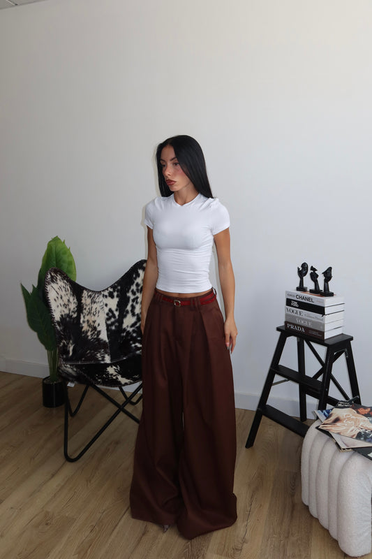 Pants MAJESTIC choco