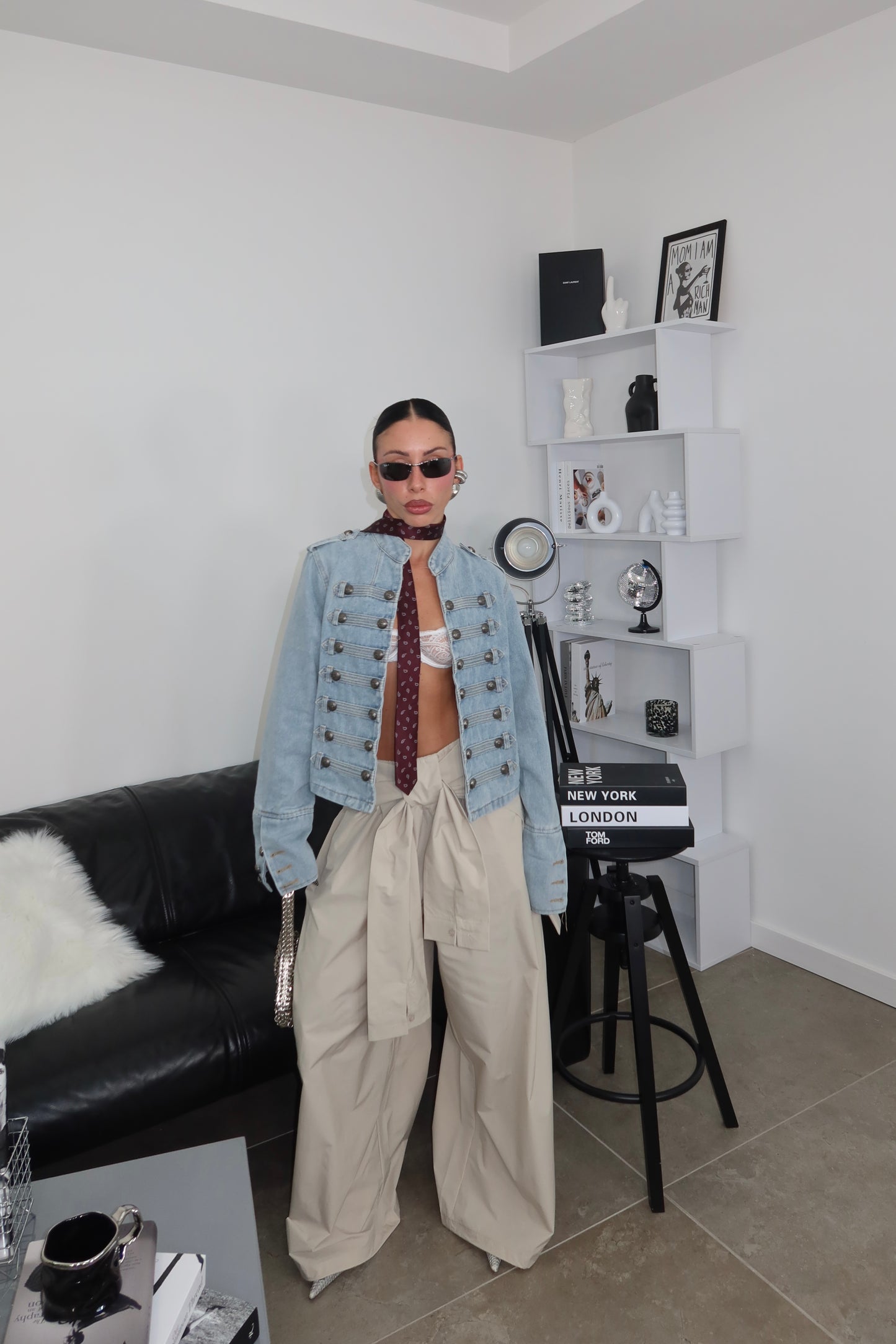 Jacket CHINA light denim
