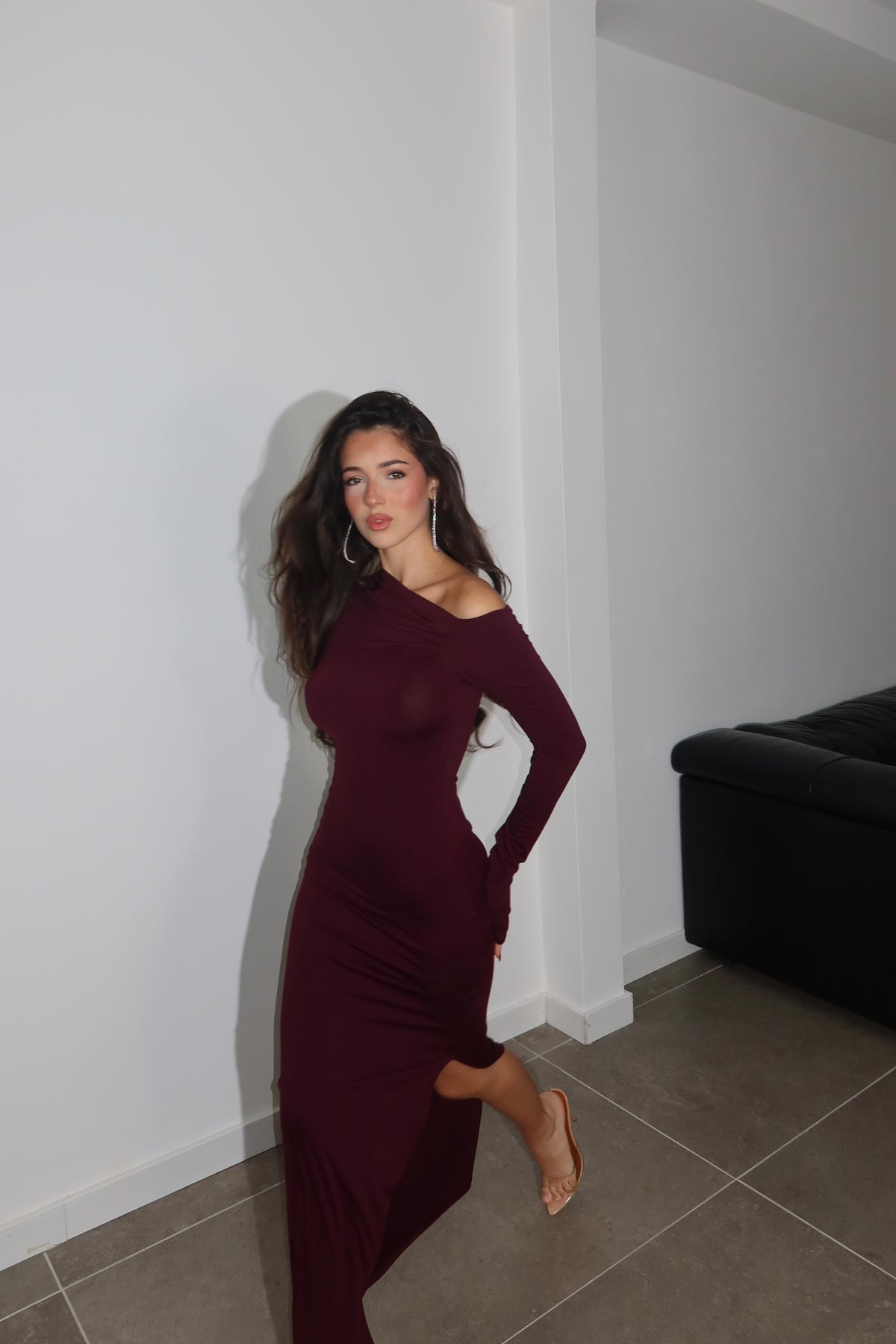 LongDress KIM wine