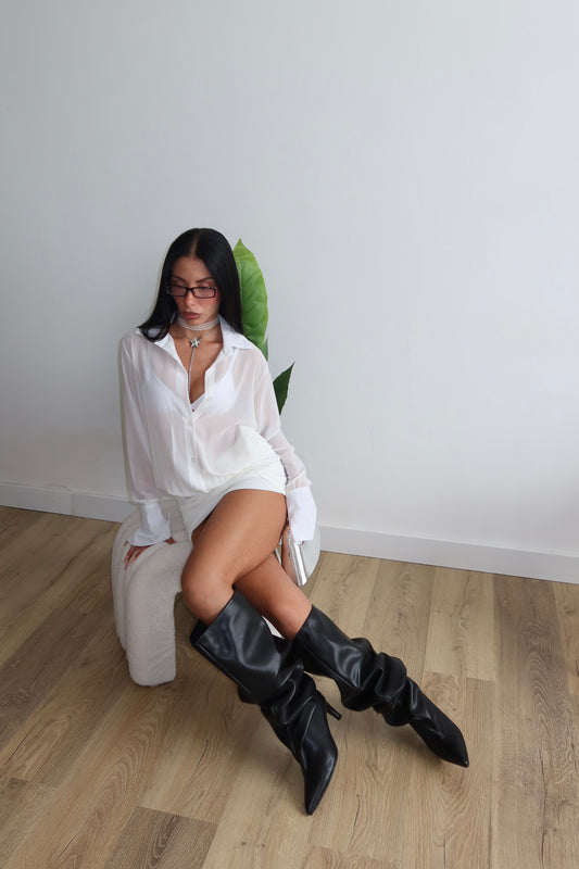 Dress CAMICIA bianco