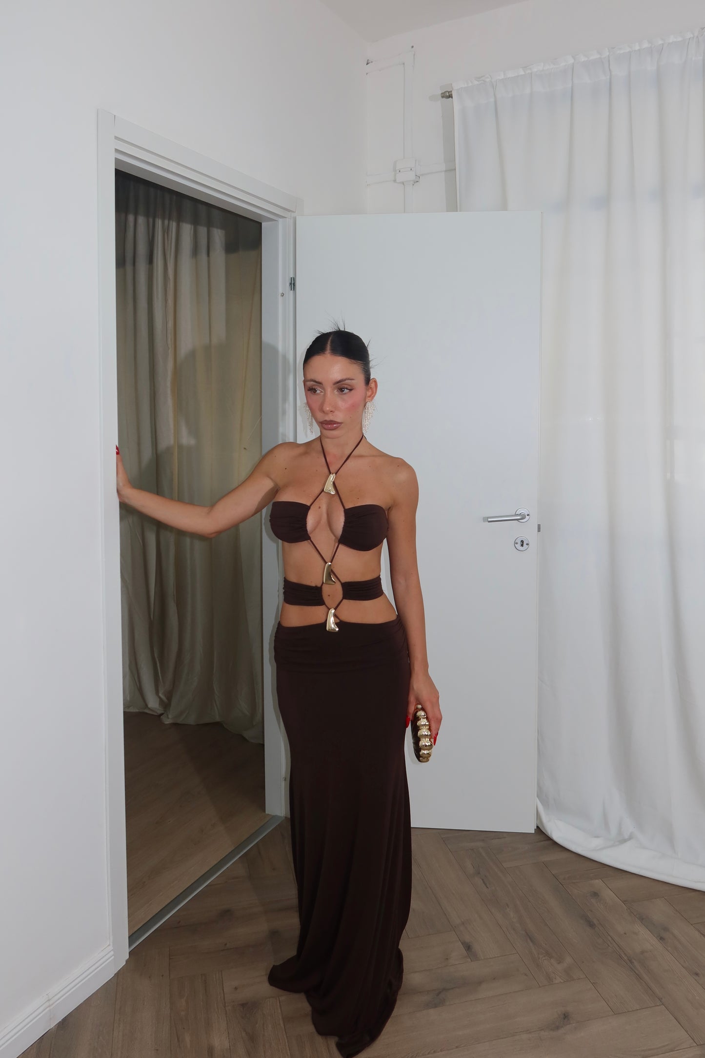 LongDress VENICE choco
