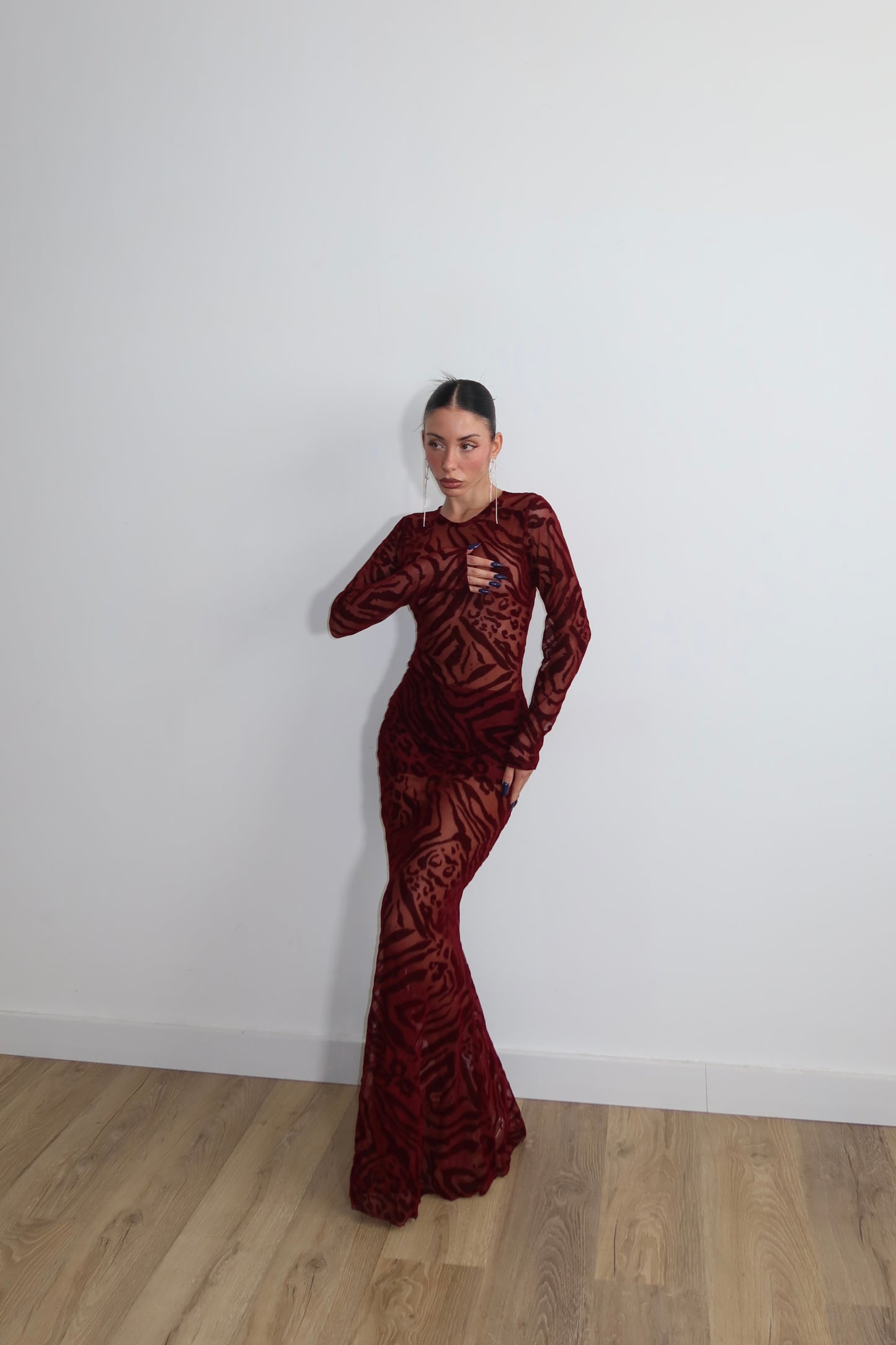 LongDress STACY bordeaux