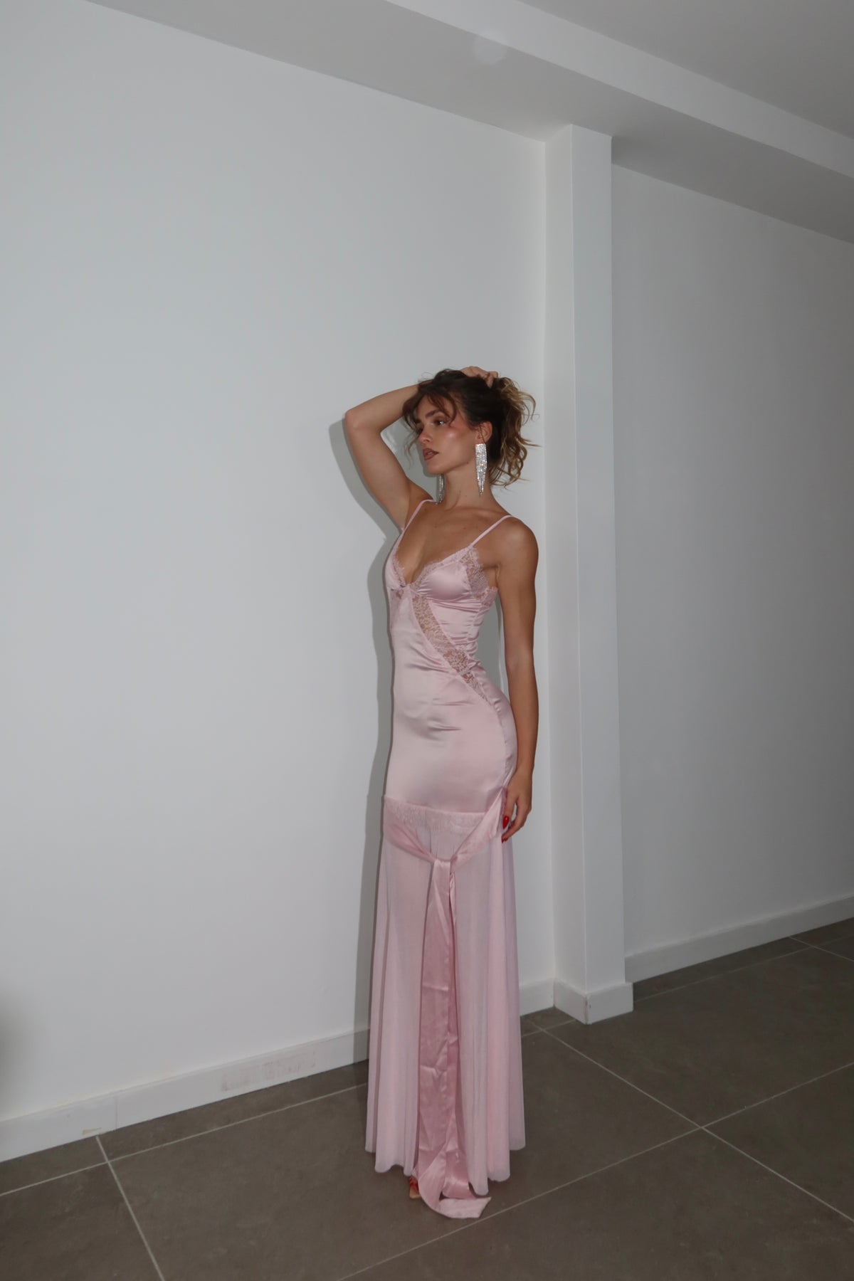 LongDress GOSPEL rosa