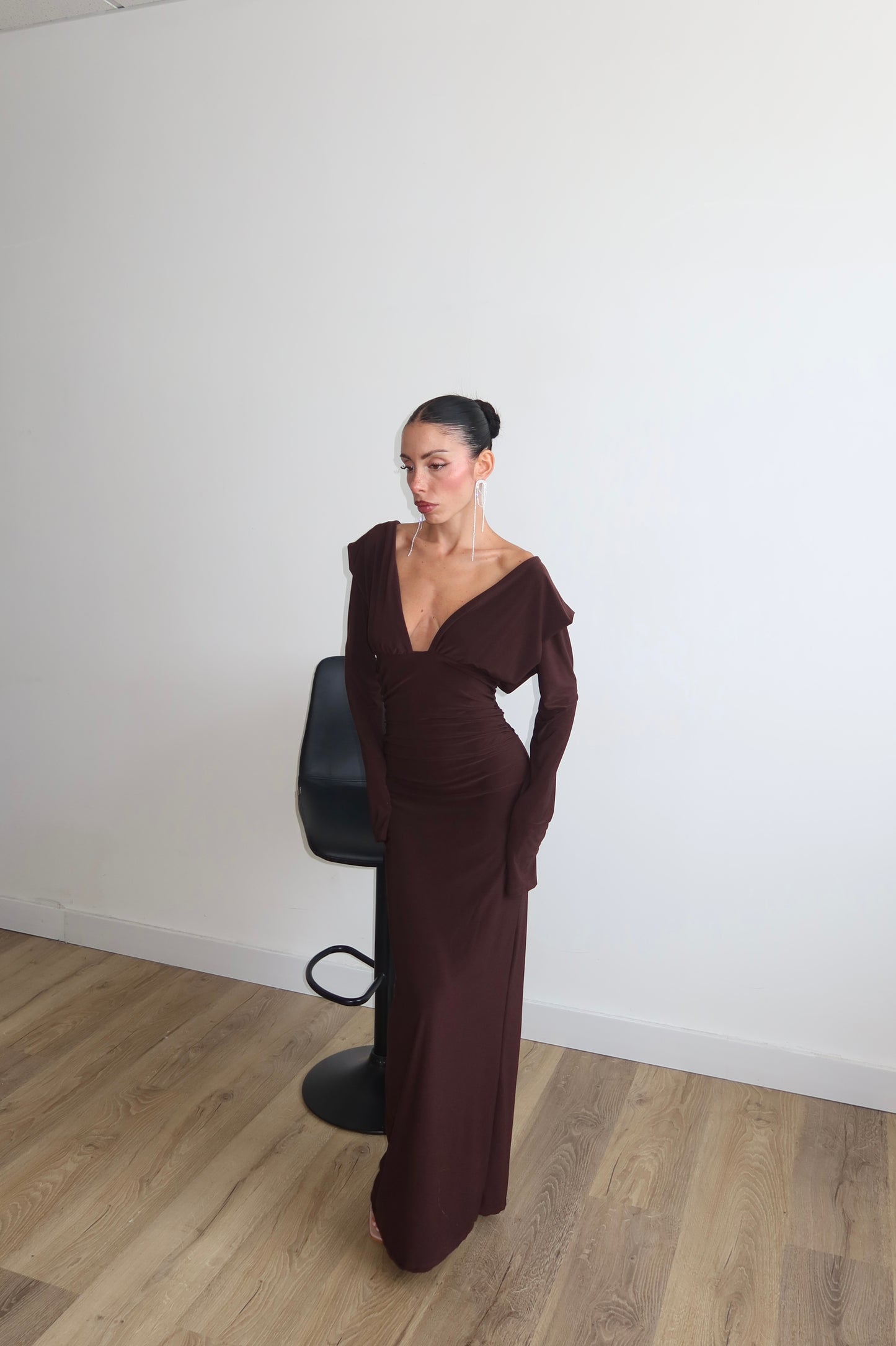 LongDress ENJOY choco