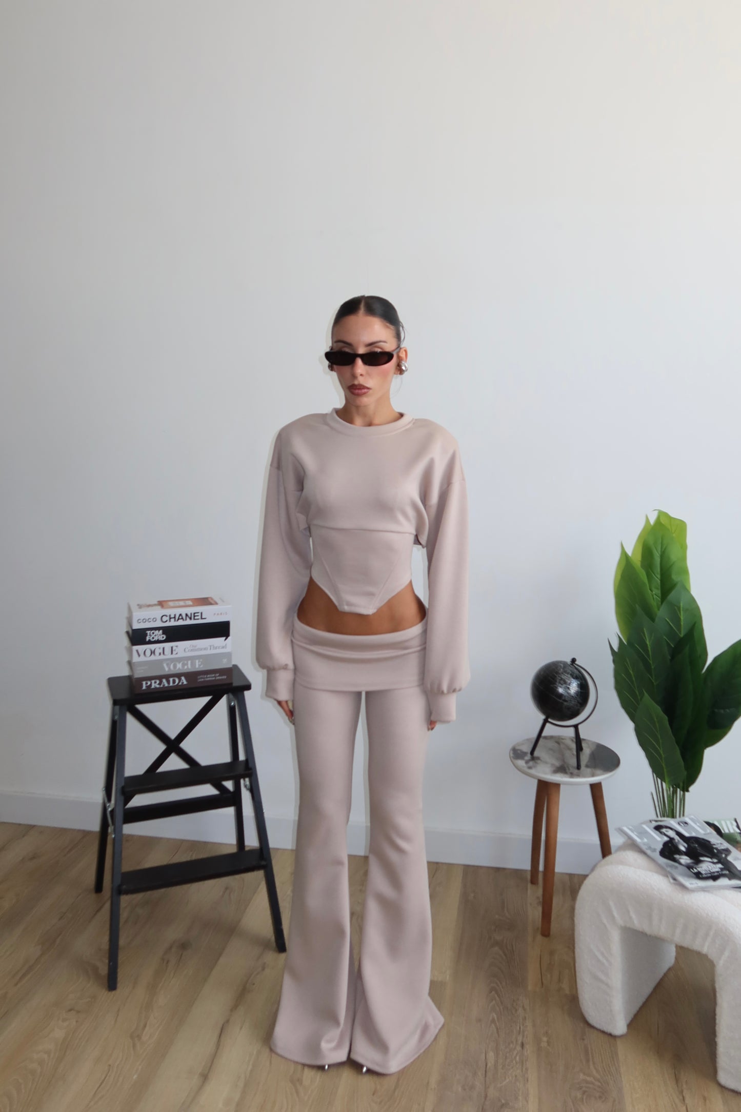 Cordset BUSTINO panna