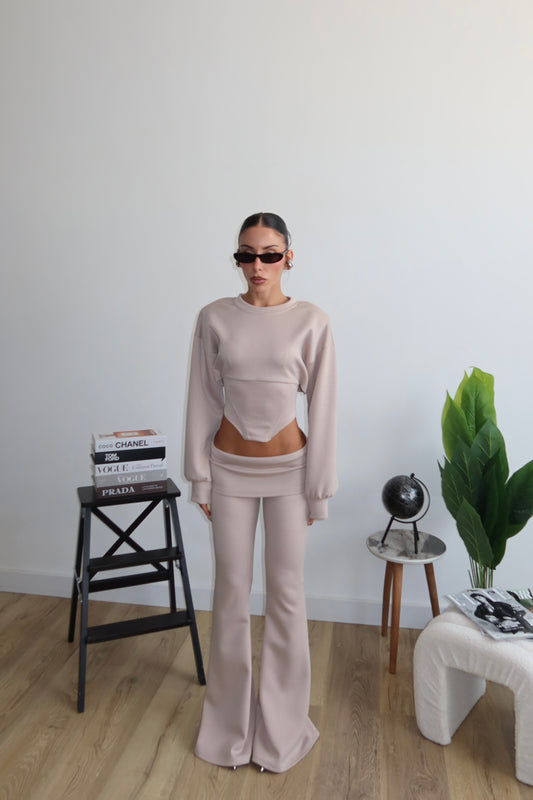 Cordset BUSTINO panna