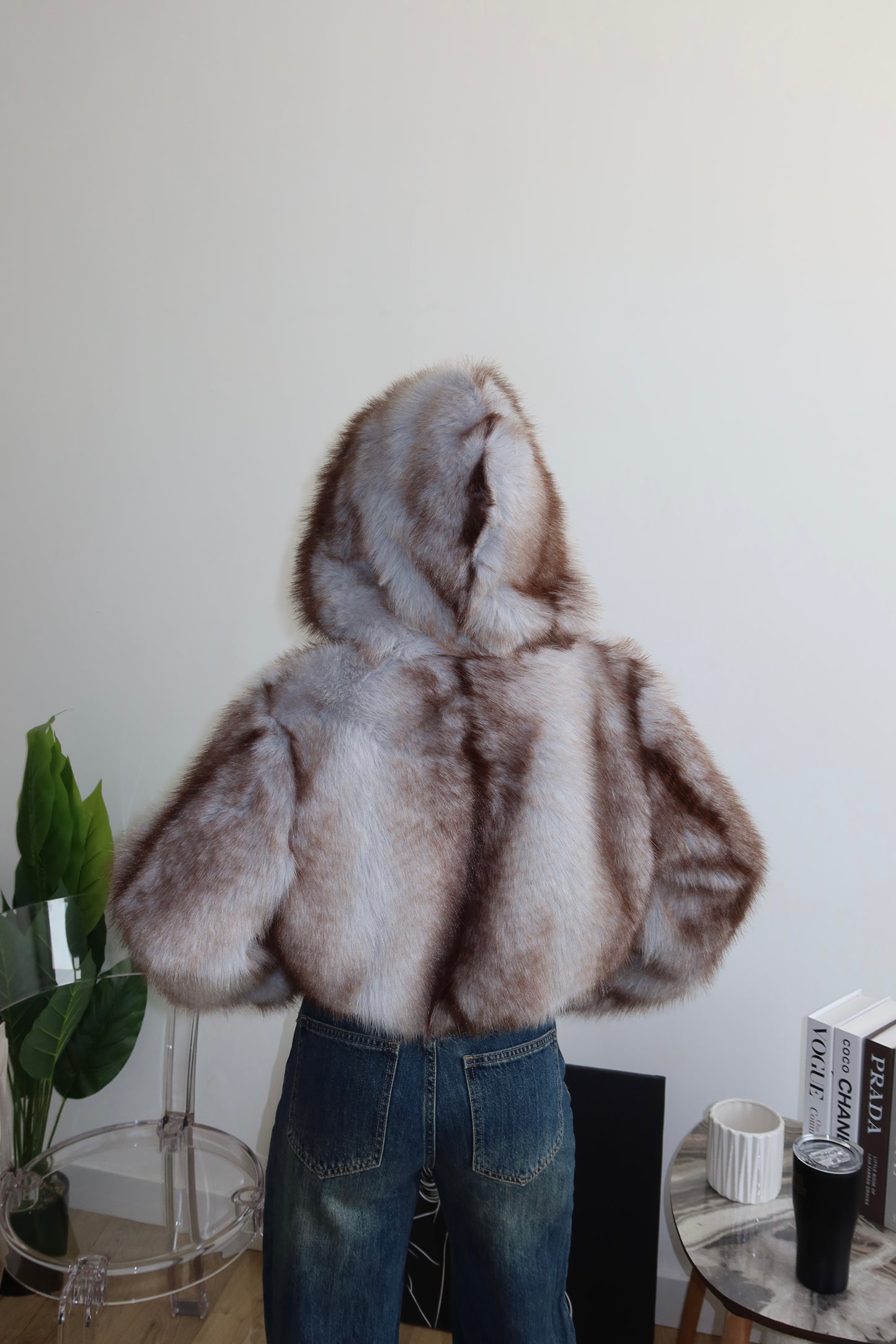 Ecofur ESKIMO CROP grey