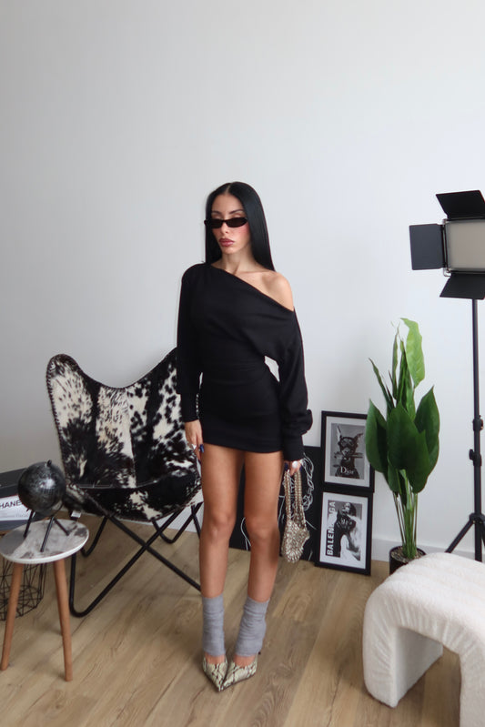 MiniDress A COSTINE nero