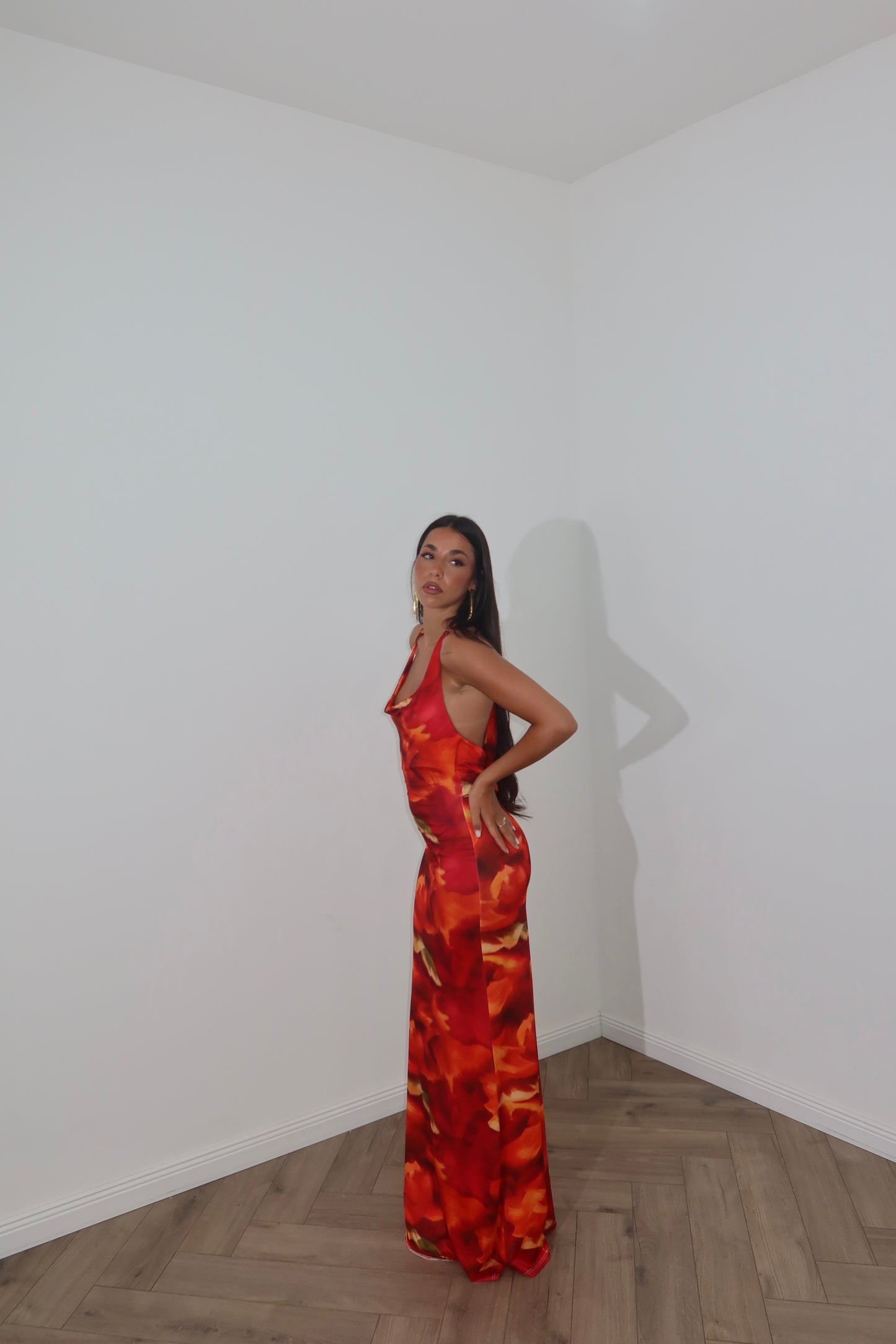 LongDress TULIPAN rosso