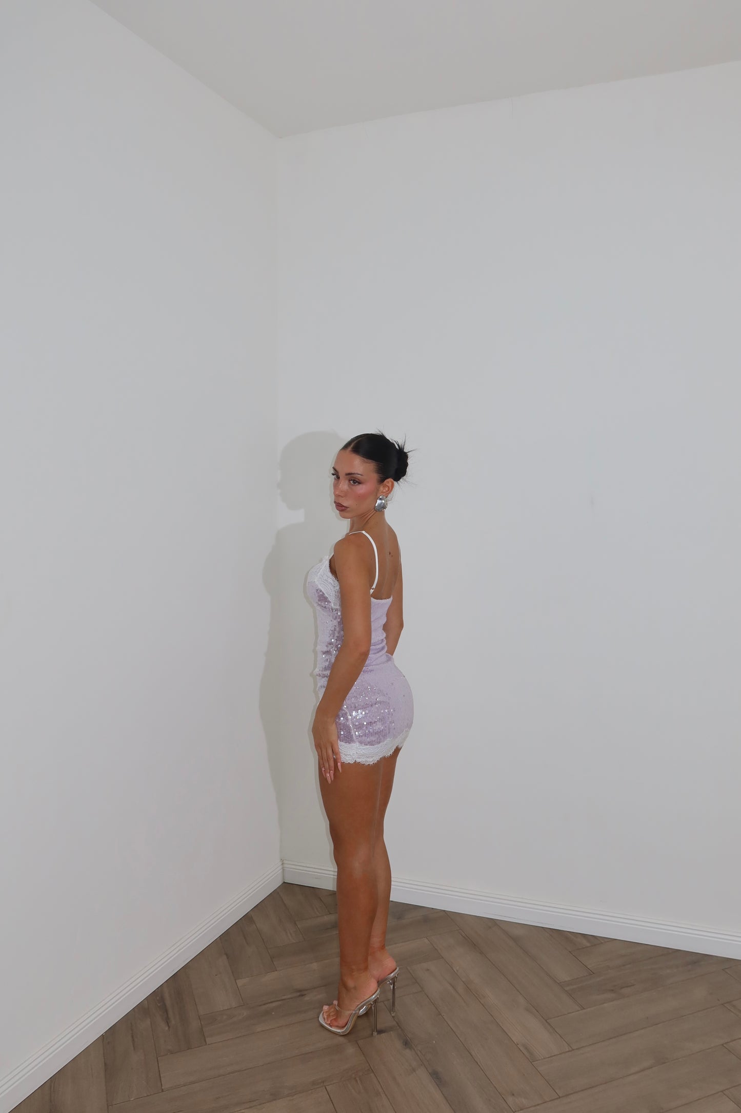 MiniDress SPARKLING lilla