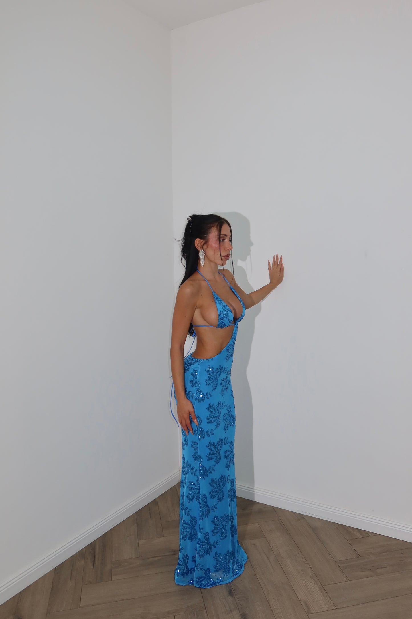LongDress MIELE azzurro