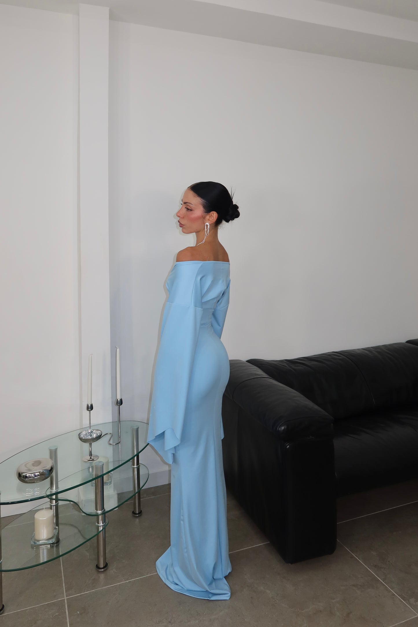 LongDress SABINE azzurro