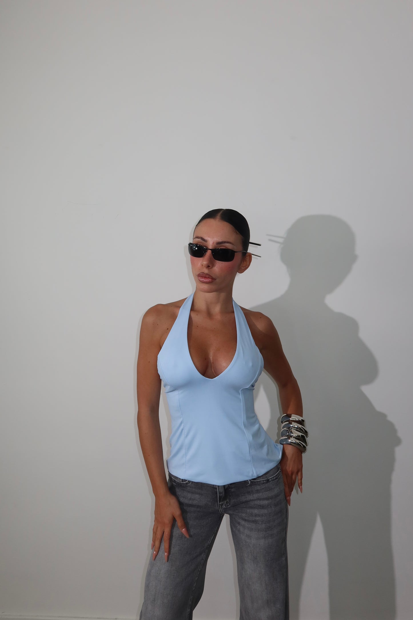 Canotta BUSINESS azzurra
