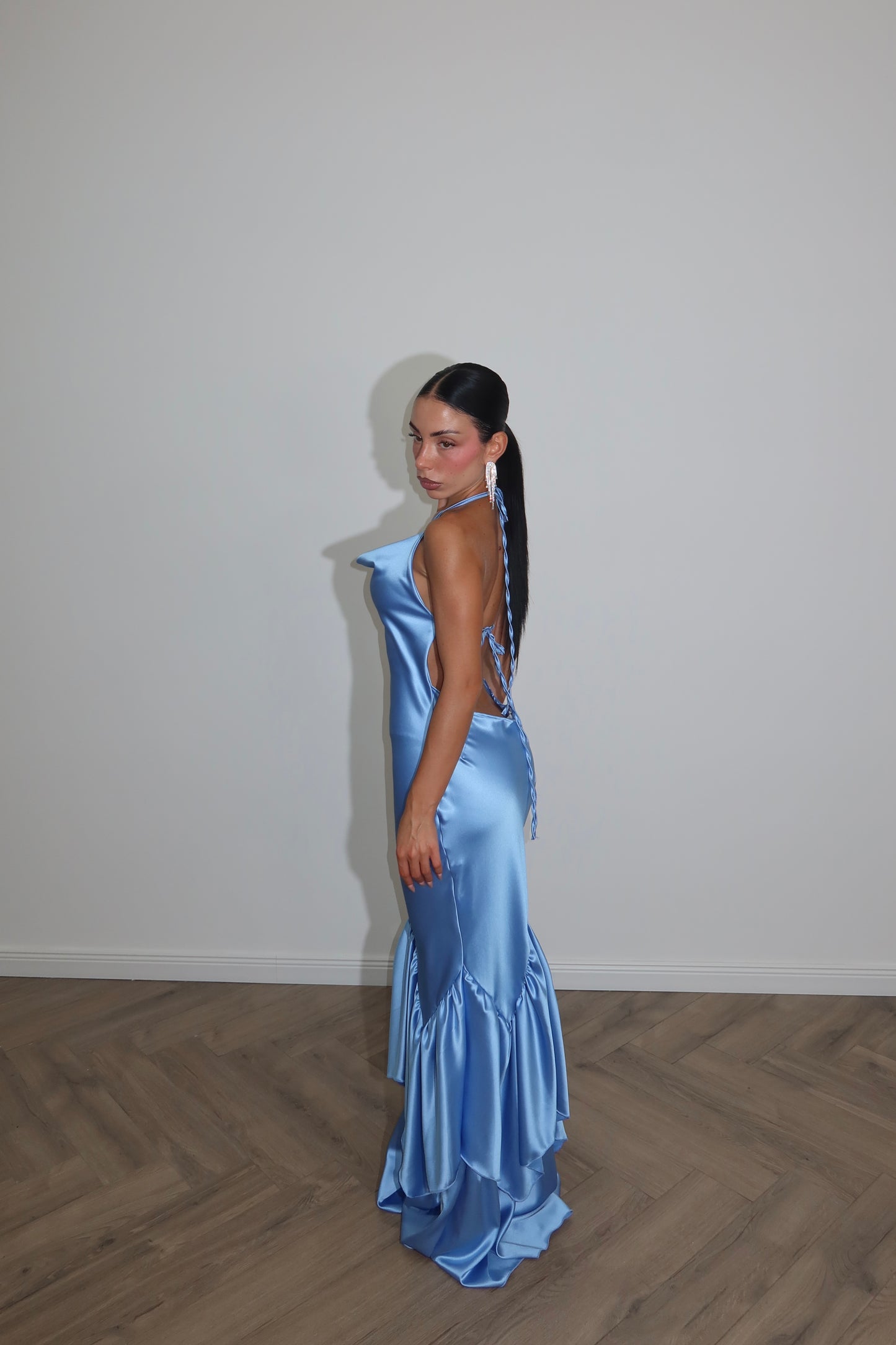 LongDress DELVINE azzurro