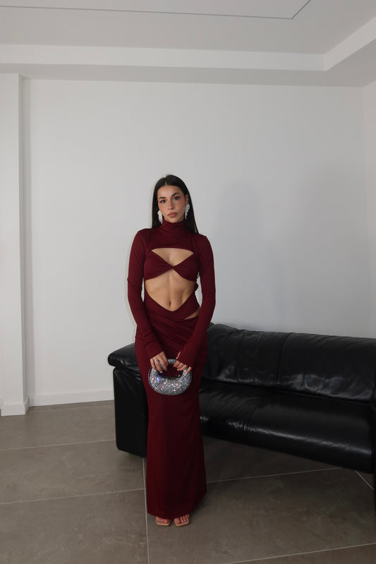 LongDress FERGIE bordeaux