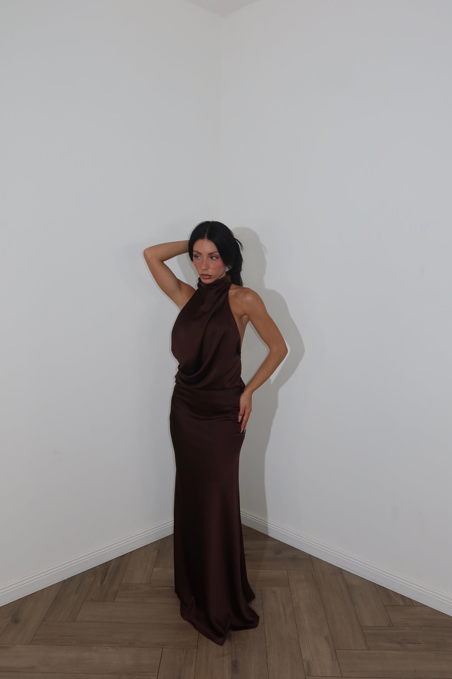 LongDress BELLE choco