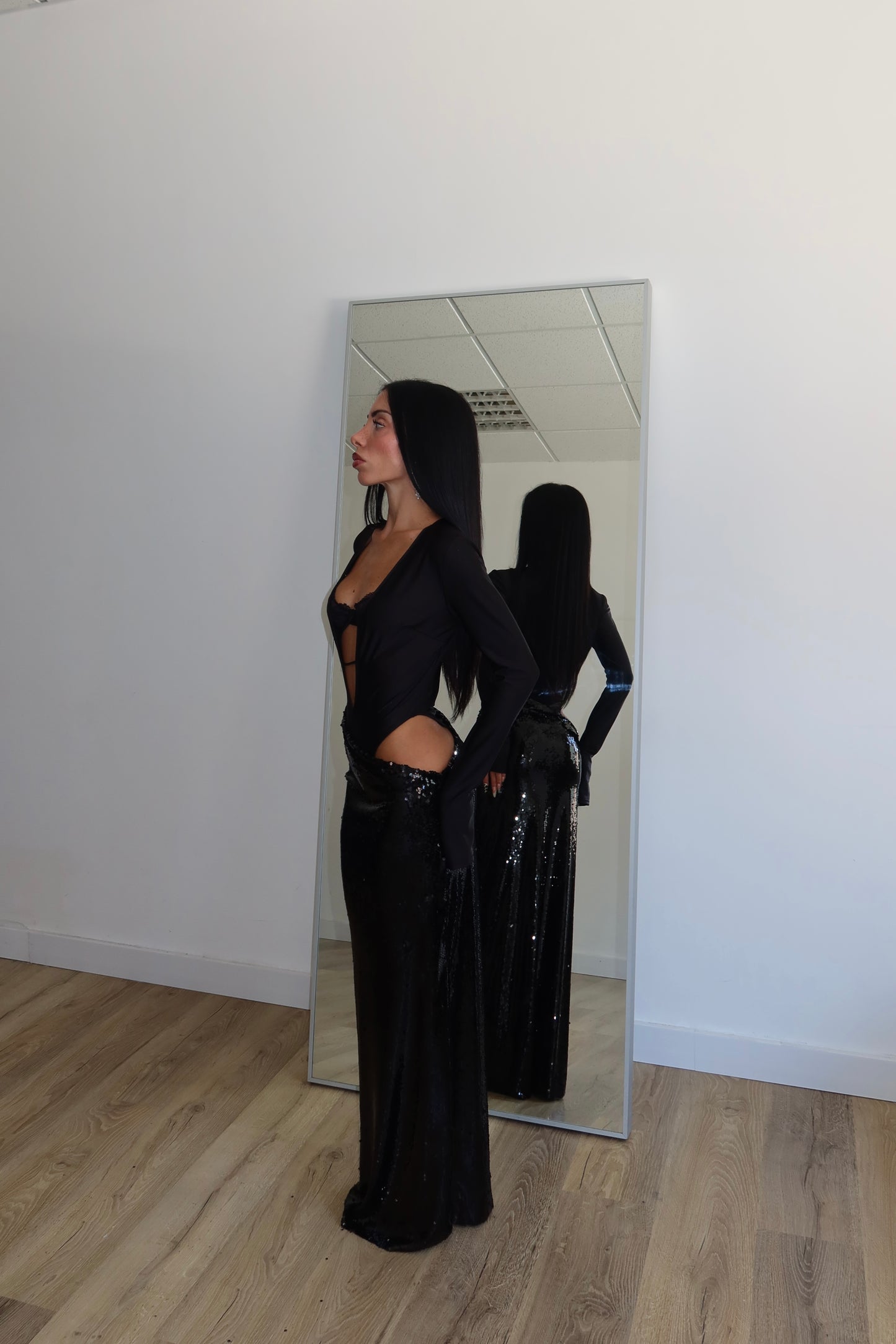 LongDress ELEGANZA nero