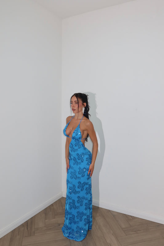 LongDress MIELE azzurro