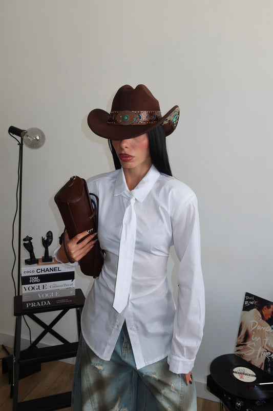 Camicia CRAVATTA bianca