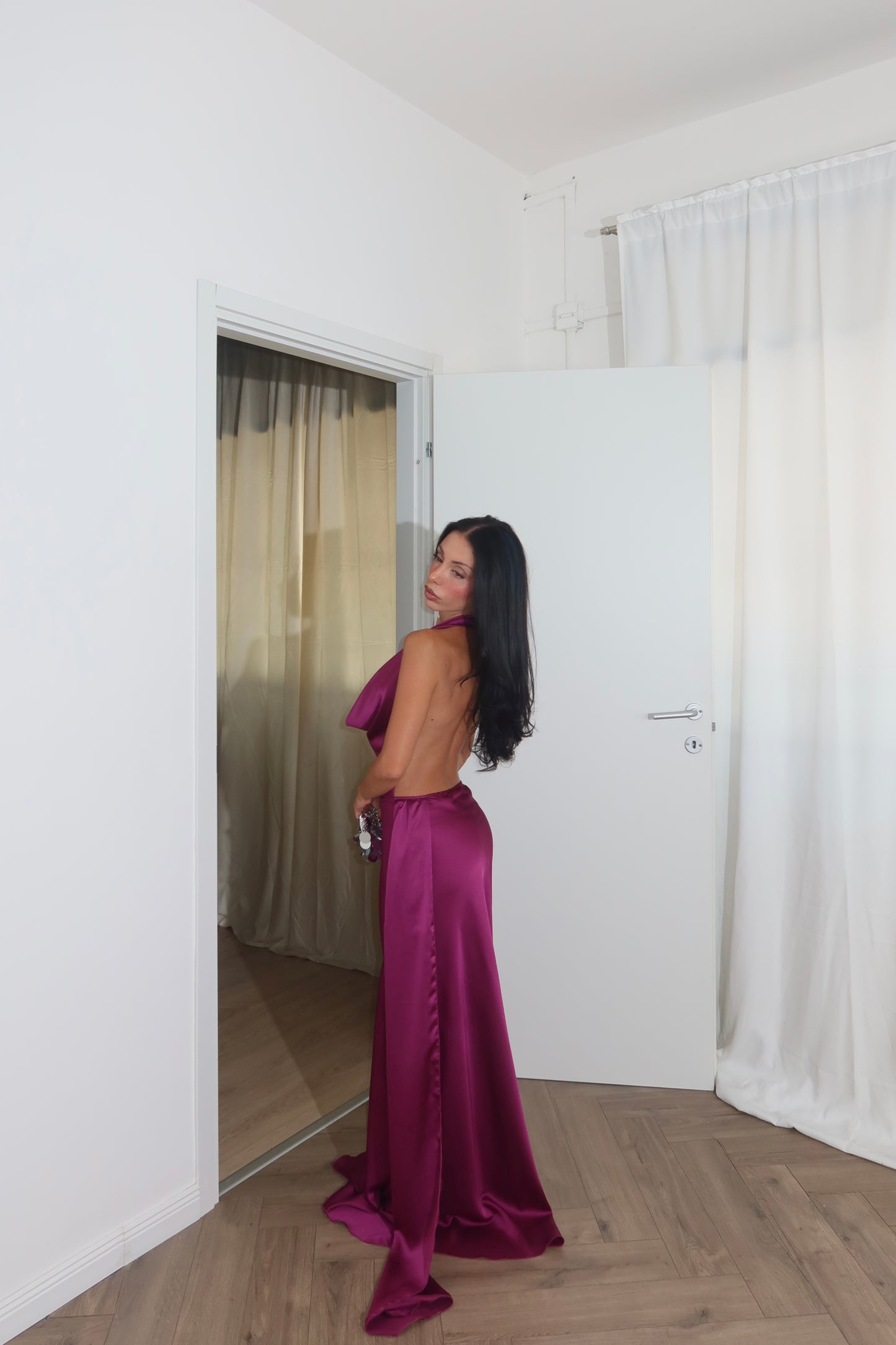 LongDress MELISSA magenta