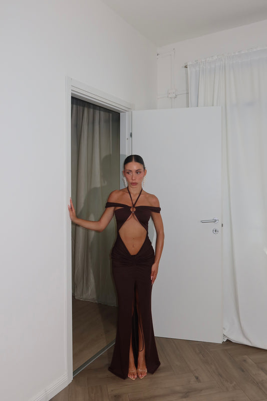 LongDress AROA choco
