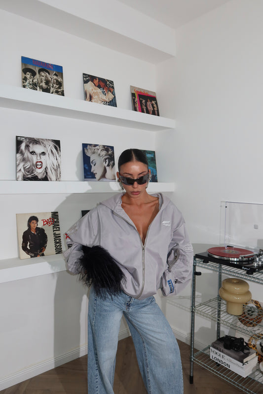 Grey MOTOR jacket
