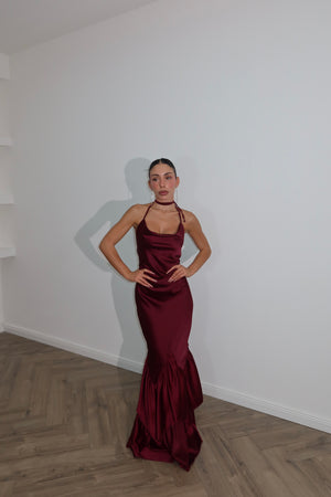 LongDress DELVINE bordeaux