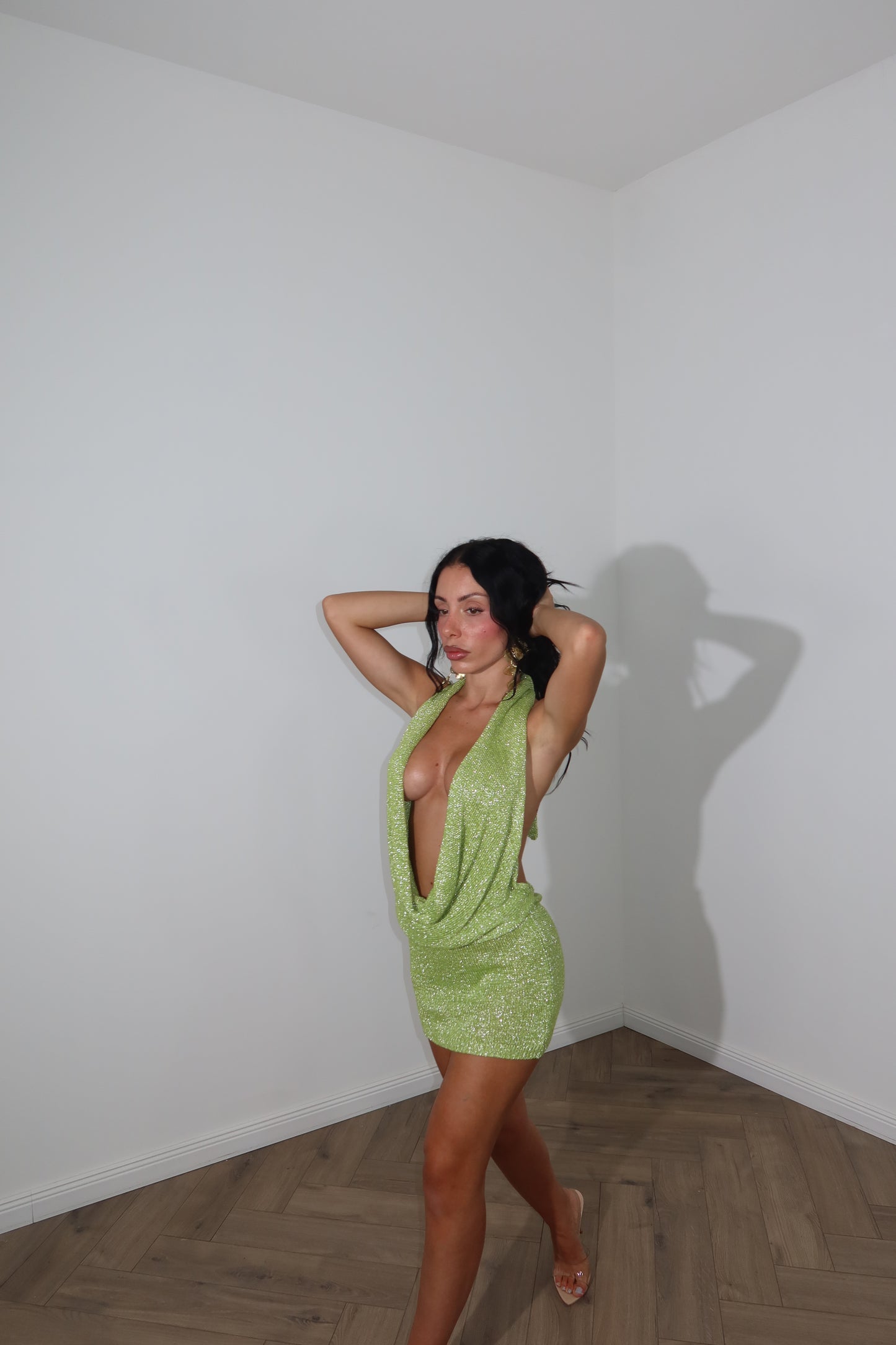 MiniDress SA CALETA verde