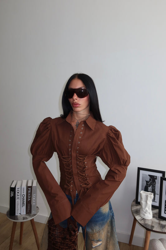 Camicia STRONG choco
