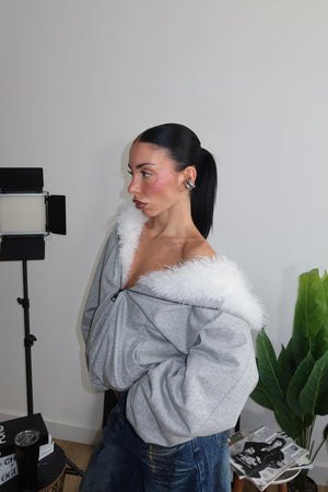 Felpa SO WARM grigia