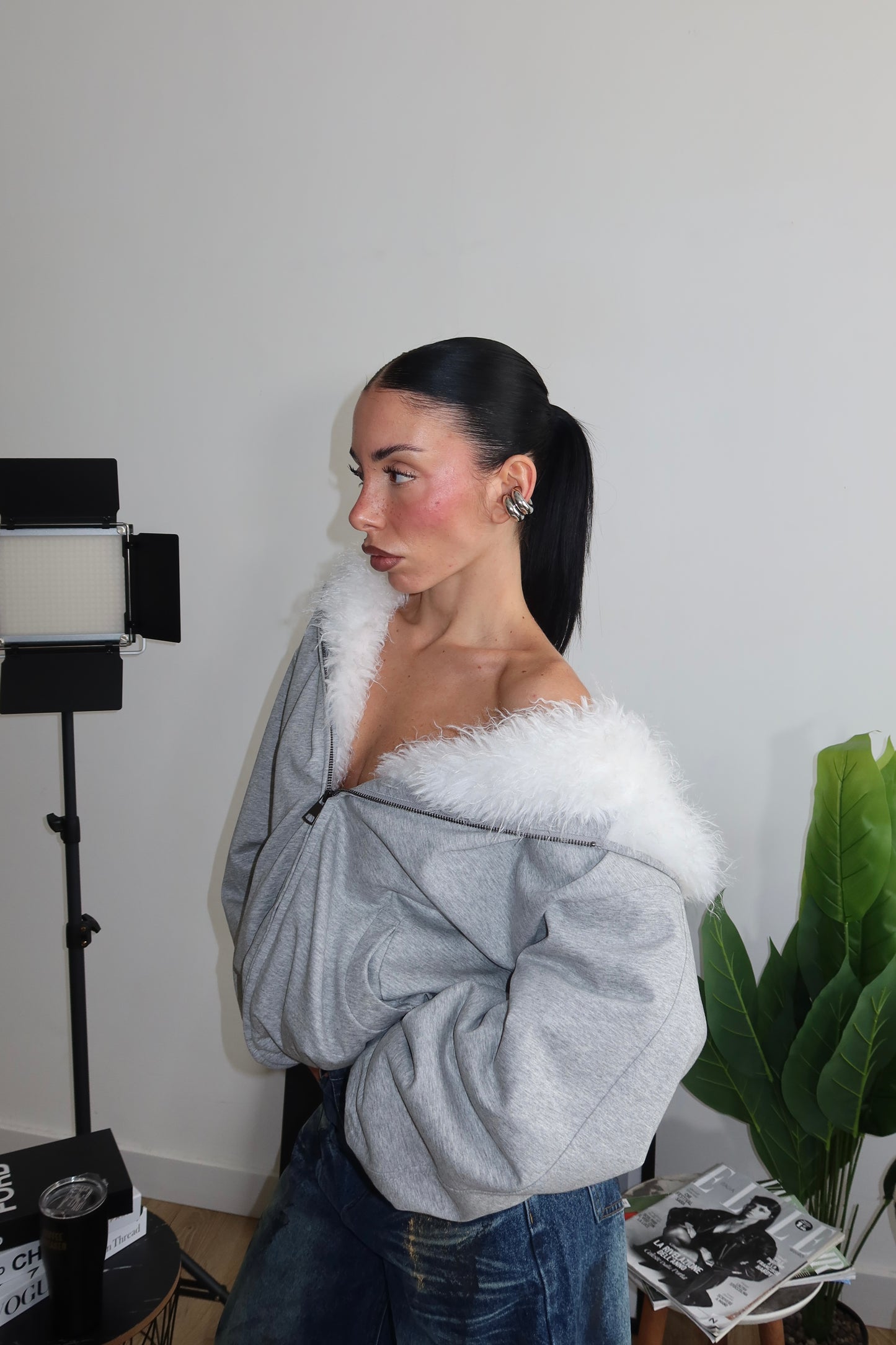 Felpa SO WARM grigia