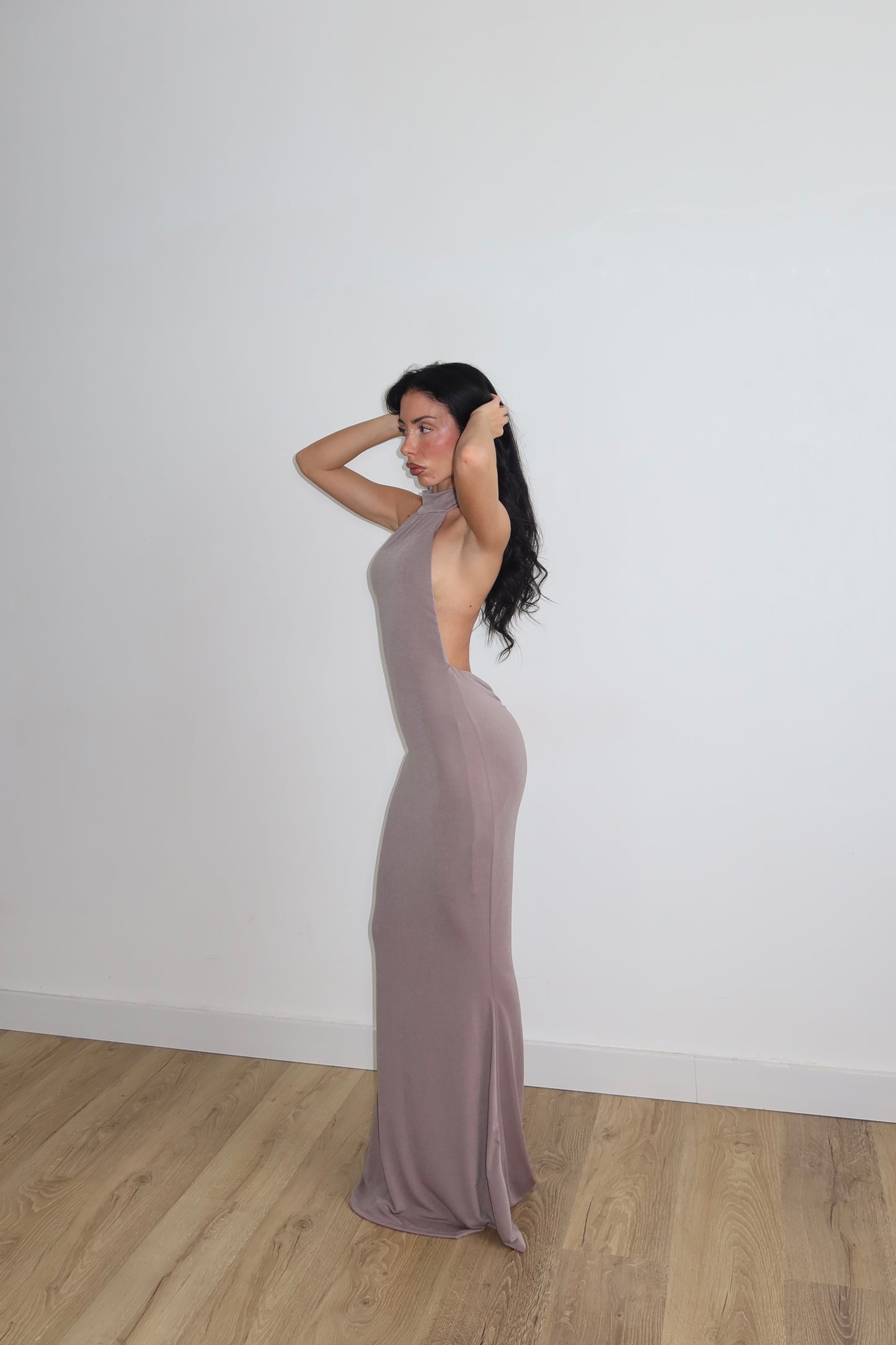 LongDress BERNICE fango