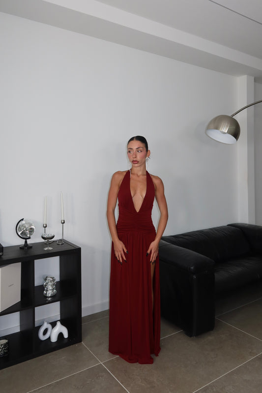 LongDress WILDEST bordeaux