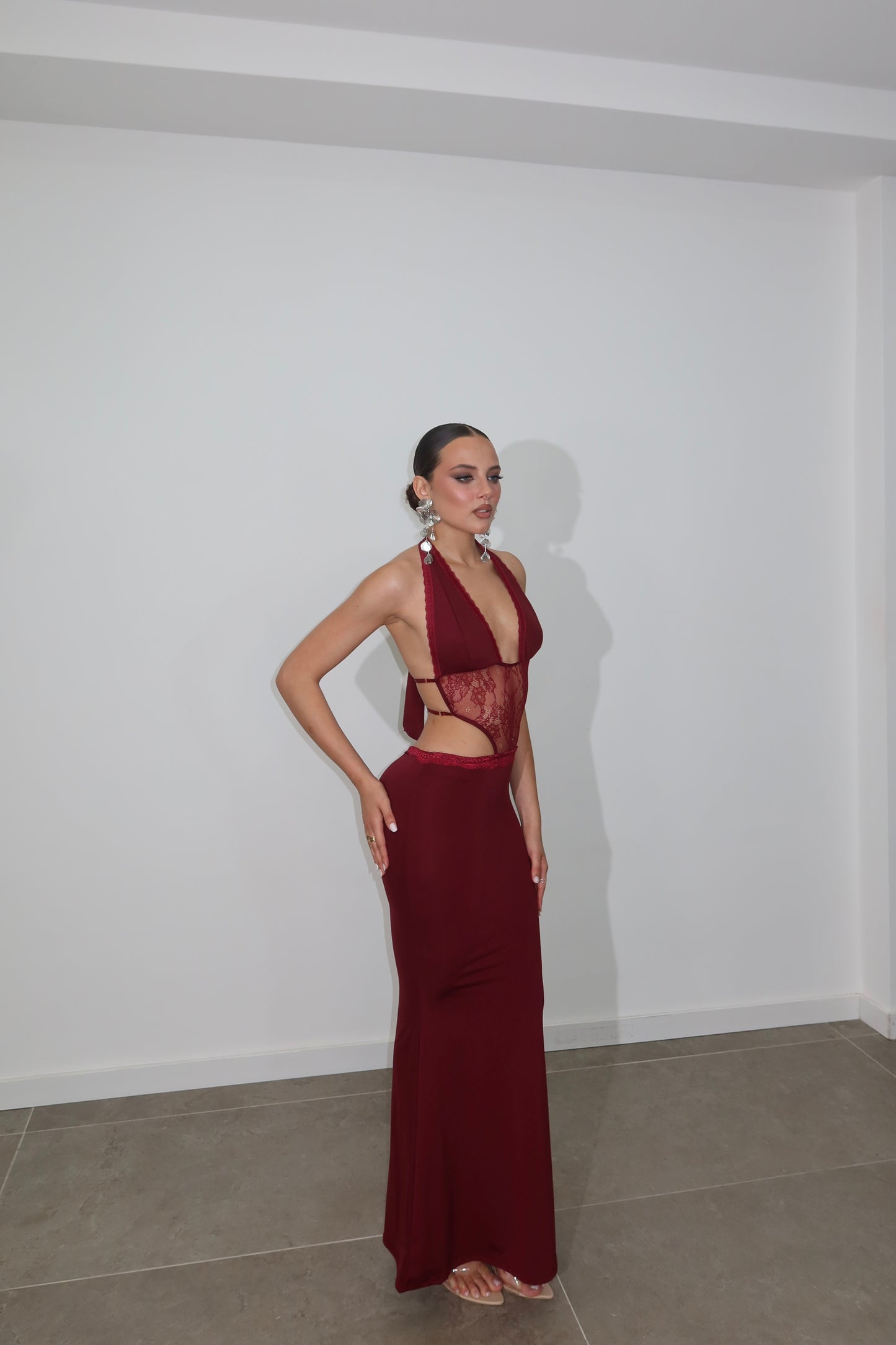 LongDress HILARY bordeuax
