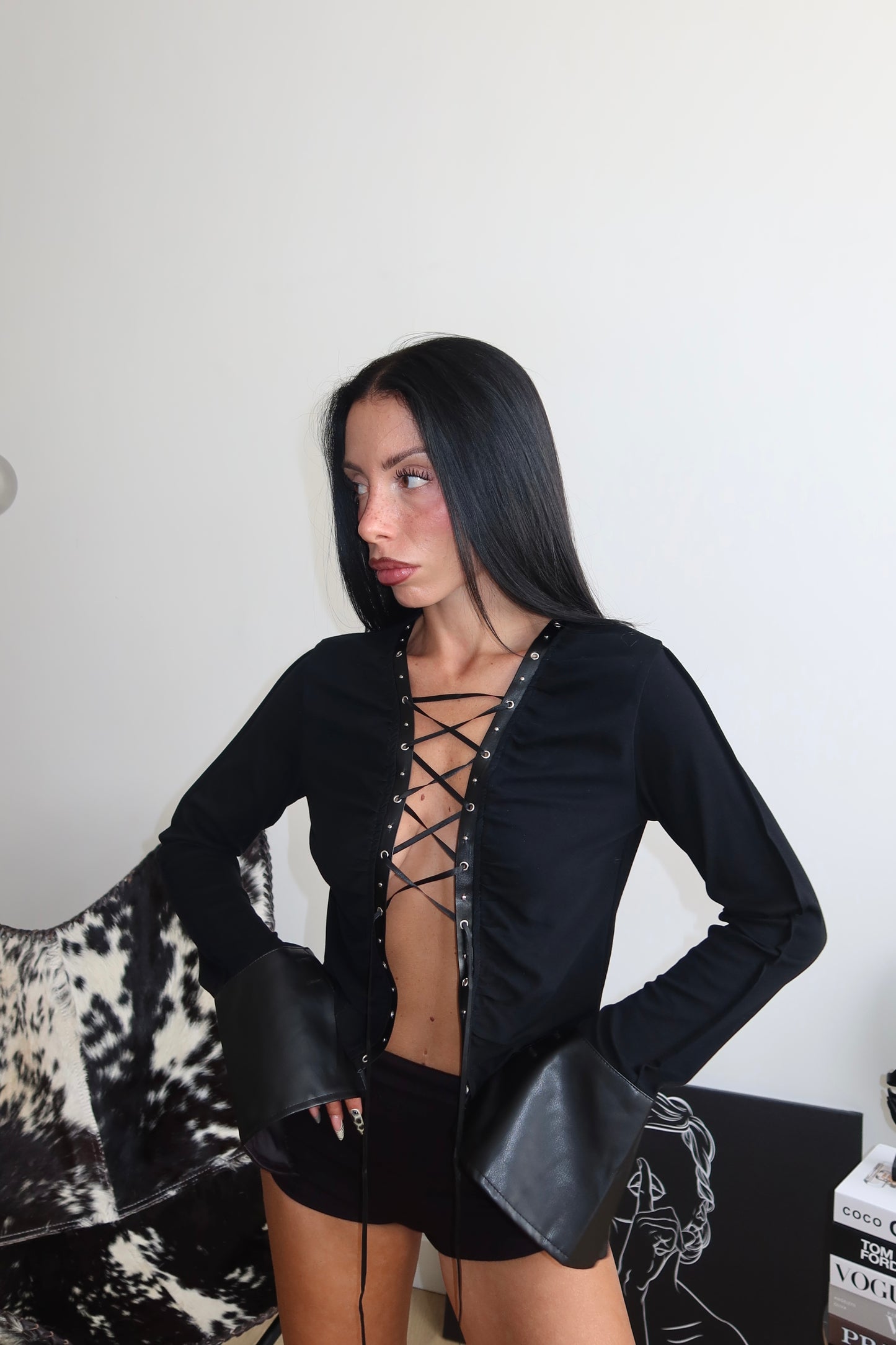 Camicia NIKKI nera