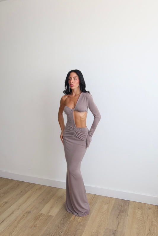LongDress MIRAME fango