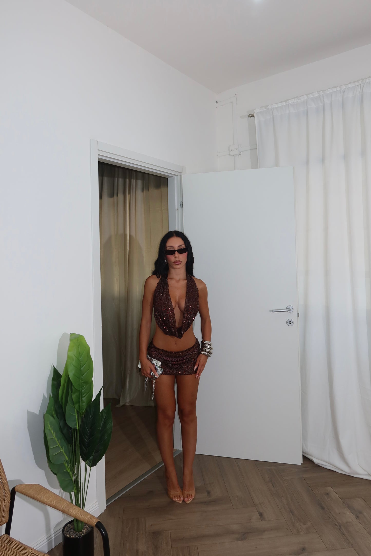 Minigonna TENERIFE choco