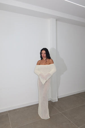 Longdress EUNICE panna