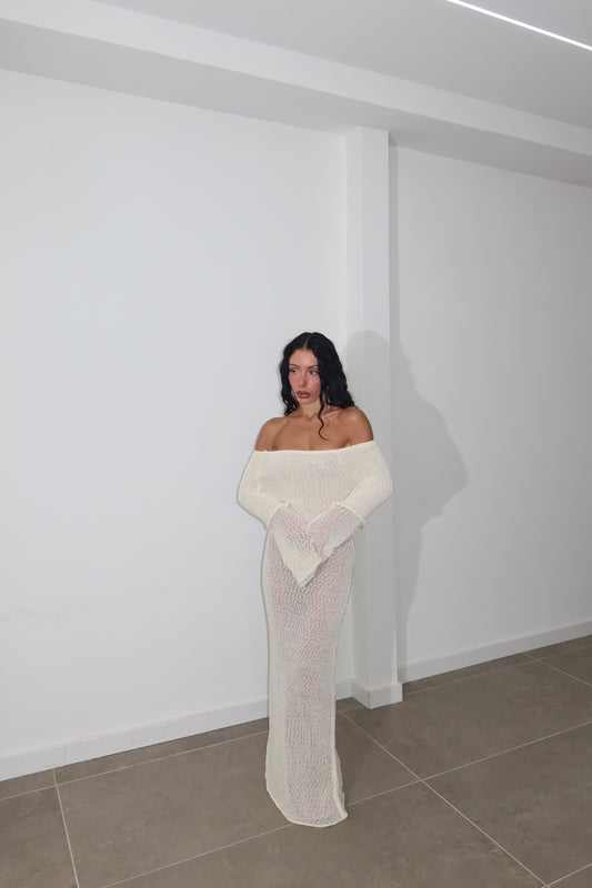 Longdress EUNICE panna
