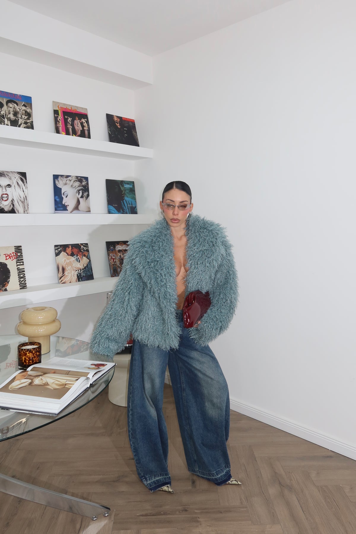 Ecofur BORN azzurro