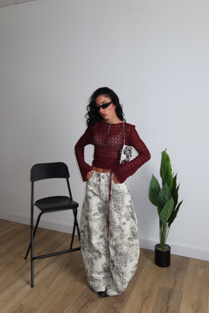 Jeans WHITE ANIMAL