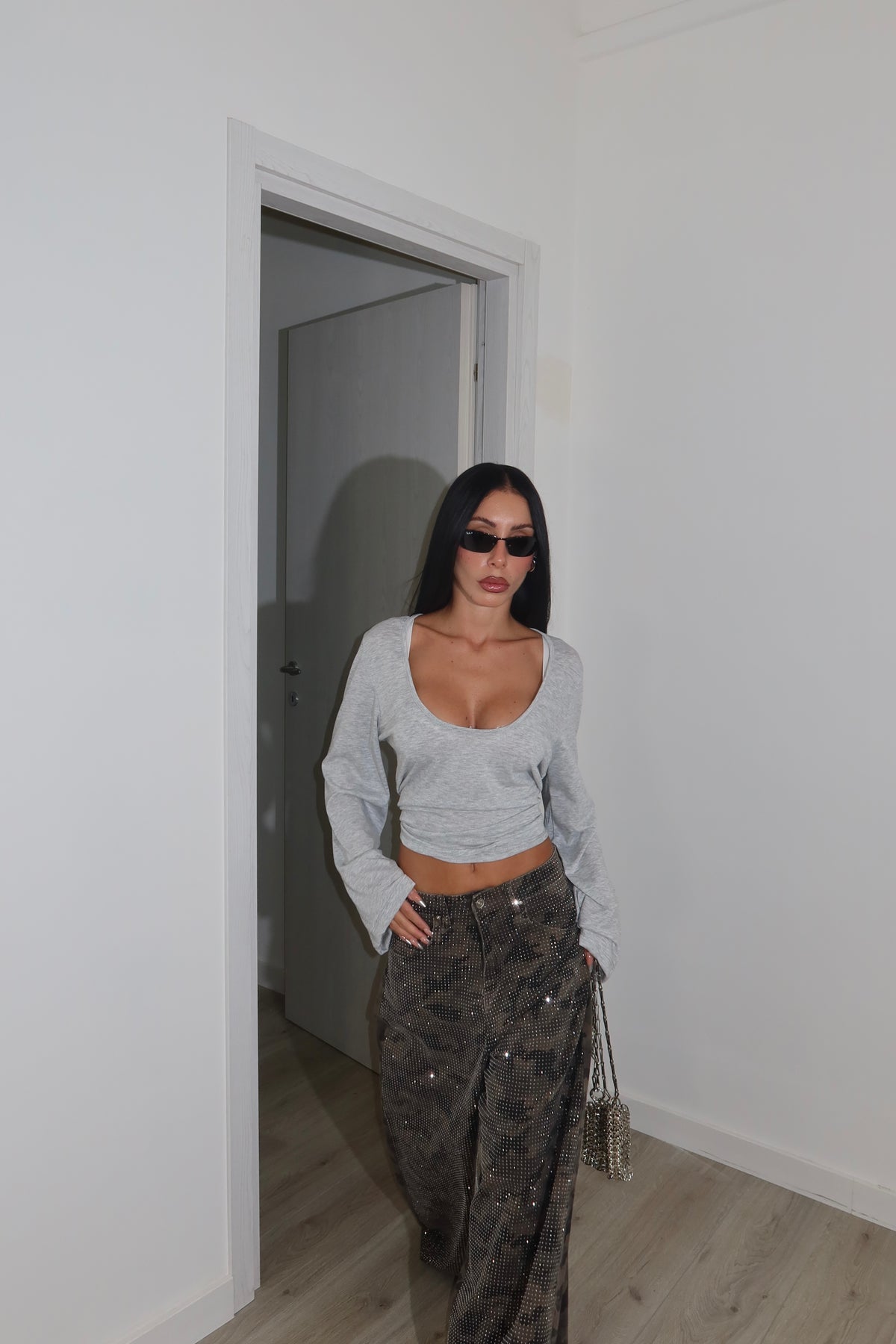 DAFNIE grey sweater